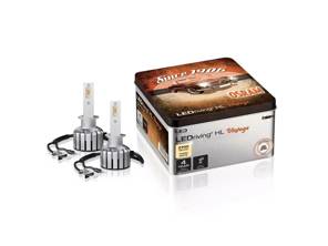 Pair of H1 LED Bulbs (2700K Warm White) - OSRAM LEDriving HL Vintage - 90063112590