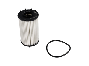 Oil filter insert with seal. Porsche 95B.2 Macan / 9A1 Cayenne /  971 Panamera - 9A719840500 - OX1184D