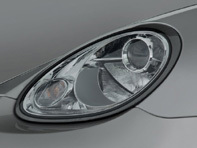 Lampada frontale. Porsche Boxster 987 MKI / Cayman 987C MKI con guida a sinistra - 98763116302, 98763116402