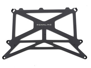 Billet aluminium front suspension x-brace by Rennline LHD. Porsche 95B Macan / 95B.2 Macan / 95B.3 Macan - 8K1399345E