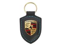 Porsche embleem sleutelhanger oplaadservice, zwart. - WAP0503570RCHS