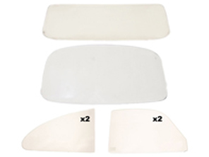 Clear glass set. Porsche 356A T1