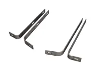 Jeu de supports de pare-chocs avant. Porsche 356B / 356C - 64450513105, 64450513305 - JG.131.05