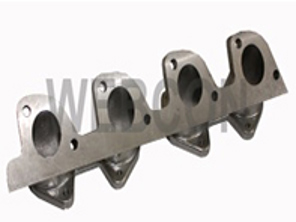 Collecteur d'admission en fonte d'aluminium pour s'adapter à 2 carburateurs DCOE ou corps de papillon Alpha au moteur Porsche 924 2.0 4 cylindres - MI9007