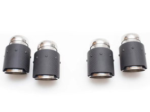 Fabspeed Deluxe Quad Style Tips, Carbon Fiber. Porsche E3 Cayenne S 2.9L 2019>> - 9Y0253823A, 9Y0253823BM, 9Y0253823BQ, 9Y0253823B, 9Y0253823EM, 9Y0253823EQ, 9Y0253824DD, 9Y0253824DS, 9Y0253824EA, 9Y0253824DN, 9Y0253824DT, 9Y0253824EB, FS.POR.E3S.DLTC - FS.POR.E3S.DLTC