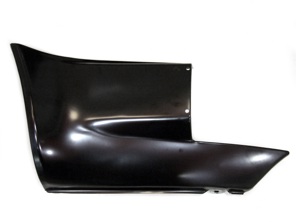 Piastra terminale del paraurti posteriore. Porsche 911 1974-89 - 91150306703GRV, 91150306803GRV, 1680600770, 591185, 1680600780, 591186