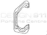 Bremsscheiben-Abdeckplatte Hinten. Porsche 996 / 997 - 99635280103