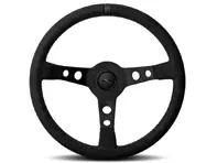 Momo mod.07 black edition steering wheel - black microfibre
