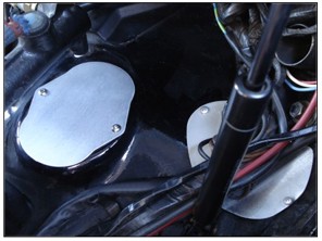 Rennline Fire Wall Block Off Kit. Porsche 911/930 - I40