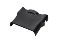 Garniture de colonne de direction supérieure, noir satiné. Porsche 986 Boxster / 996 Carrera 1997-1999 - 9965522730001C