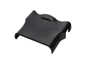 Garniture de colonne de direction supérieure, noir satiné. Porsche 986 Boxster / 996 Carrera 1997-1999 - 9965522730001C