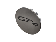 轮毂盖 GT4，铂金缎面哑光。保时捷 Cayman GT4 - 9P2601147OB5