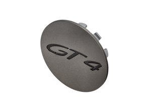 Wheel cap GT4, Platinum satin-matt. Porsche Cayman GT4 - 9P2601147OB5