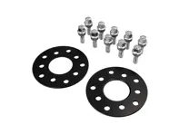 Distanziali ruota 5mm + 10 bulloni Porsche PCD 5x130 perno modello