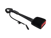 Chiusura della fibbia della cintura di sicurezza anteriore con pulsante. Porsche 992 - 992857755D, 992857756D, 992857755B, 992857756B