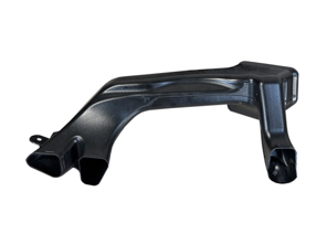 Luchtkanaal in de cabine - Voetruimteventilatie, passagierszijde. Porsche 981/982 Boxster / 981C/982C Cayman / 991 - 99157279302, 99157279402