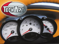 Instrument dials faces for UK MPH. Porsche 986 Boxster - 086530111004, 086530111001, 086530110001