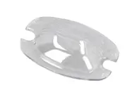 Number plate light glass. Porsche 356B / 356C - 64463161105, 64463160105