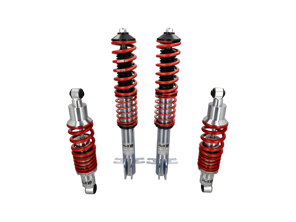 Kit de suspension réglable H&R RSS Clubsport pour Porsche 944 / 924S / 968 - 94433303204, 94434353104904, 94434353109904, 94434353113904, 95134353103904, 95134353105904, 95133303205, 94434303112, 94434303212, 94434303117, 94434303217, 95134303105, 95134303205 - RSS-37-462-2/1