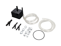 Juego de purgador de combustible para depósito de expansión, negro. Porsche 911 1969-73 - 90120106222, 90120161922, 90120160322, 90120161822, 90120160222, 99951216002, 9970207450, 90120160124, N0235653 - 1615653110, EQ201600