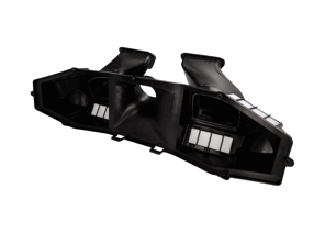 Dekseldeksel luchtkastbehuizing (met inlaten). Porsche 991 - 99111021202