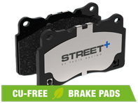 Pagid street+ rear brake pads. Porsche Cayenne 955 / 957 - 95535293902, 95535293903, 95535293906, 95535293901, 95535293900 - T8039SP2001, 23694, 2406