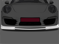 Borde del alerón delantero. Porsche 911 (991) 09/2011>> - FA201