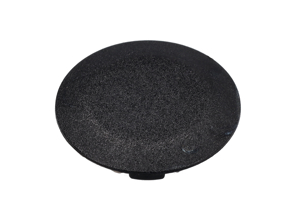 Black Round Blanking Plug. Porsche 911 / 964 / 993 - 9997033444001C, 99970334440