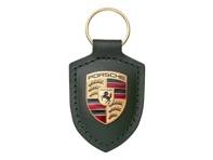 Porsche embleem sleutelhanger, Oak Green Metallic. - WAP0503550RWSA