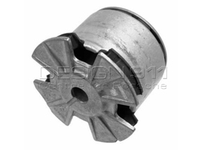 Ophanging as rubber montage, Achter. Porsche 970 Panamera - 97033125902, 97033125904, 97033125905, 3572601, 4047437384507