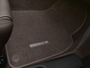 带磨砂皮边脚垫。保时捷 991 (911) 2012 款>> 左驾车型 - 99155161300, 99155161310, 99155161302