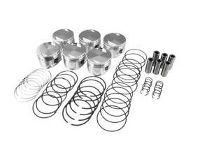 Piston SET OF 6 (10.5 / 95 mm). Porsche 911 3.2 Carrera - 9408 - XP5011