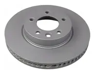 Brake disc rotor, Front. Standard Coat Z. Porsche 955 Cayenne (OE No 95535140141 & 95535140241) - 600.3224.20, 600.3225.20, 95535140141, 95535140241, 09.9867.11, 09.9868.11, 95535140140, 95535140240 - 600.3224.20, 600.3225.20