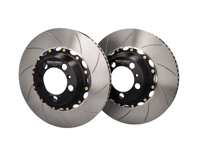 Remschijf / Rotor Gegleufd 2-delig ACHTER 992 GT3 excl. PCCB / 718 GT4 RS - 98135240781, 9813524881, 9GT615601B, 9GT615602B - A2-272SL, A2-272SR
