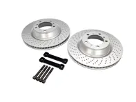 后刹车盘升级至 350 毫米套件保时捷 996C4S / 996 Turbo - 3604109602, 99735240502ABS, 99735240502, 99735240602ABS, 99735240602