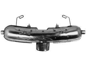 Auspuff Schalldämpfer / Schalldämpfer Hinten. Mit TÜV/EWG-Zulassung Porsche Boxster 986 2,5L - 98622094201S, 94.201S, 94201S, 1620603000, 99611112105, 99611112107, 9961111210 - 94.201S, 1620603000