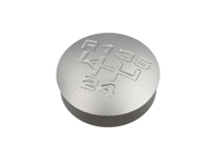 Gear Knob Insert Alloy Engraved for Porsche 964 Carrera - 911680GI964