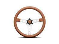 方向盘 Prototipo Heritage Tobacco，350 毫米 - 棕色皮革 - MOMO