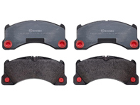 Brake pads, Front. Porsche 970.2 Panamera 3.6L / 4.8L / Turbo / Diesel / Hybrid - 97035194906, P65021, 97035194907, 37695