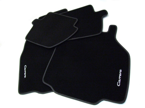 Floor Mats - Set of Four for RHD Models. Porsche 996 - 00004480085A10, 00004480085, 00004480081A10