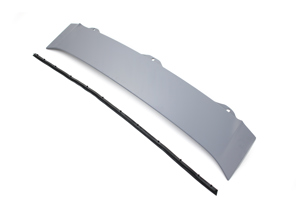 Pannello centrale posteriore, tra spoiler e lunotto. Porsche 997 GT3RS - 997504345A1GRV, 997504345A1, 99750434590G2X