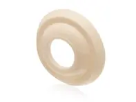 Rosette für Türgriff und Fensterkurbel, Weiß. Porsche 356 - 64455289101300