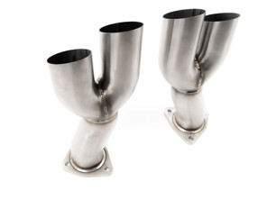 Endschalldämpfer Mittel- und Seitenschalldämpfer löschen Rohre. Porsche 991.1 - 99111132103, 99111132203, 99111133107