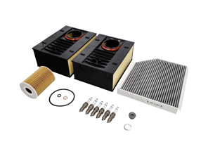 Kit d'entretien pour Porsche 95B Macan S / GTS 3.0L / Turbo 3.6L 2014-18 - 0PB115466, 95B129620, PAB81943920, 99917023390, PAF005282, PAF013827
