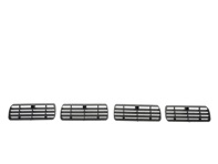 Front bumper ventilation grille kit. Porsche 924 turbo - 477853381, PCG853381
