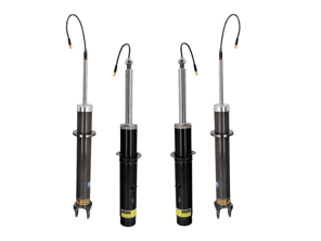 Front & Rear Shock Absorbers package, SET OF 4. Porsche 991.1 Turbo 2014-16 with PASM - 99134304516, 99134304528, 99134304545, 99134304558, 991343045A5, 99133305326, 99133305310