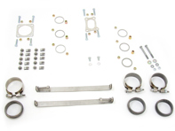 Kit de montage pour ligne d'échappement complète sur Porsche 964 - 99311119500, 99908500102, 90007428202, 99908405202, 96411119800, 96411119205, 96411124702, 99902512501, 96411111902, 96411133600, 90007431101, 90022300102, 99908409502, 90007507803, 90002500703, 90015100603, 90007535400, 99950707300