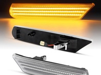 Led side indicator lights Clear lens Porsche 996 / 986 Boxster - 99663104301, 99663104302, 99663104401, 99663104402, 99663104403, 99663104303
