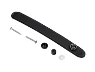 Guide de ceinture de sécurité, en noir, pour siège sport. Porsche 987 Boxster / 987C Cayman - 987521181008YR, 987521182008YR