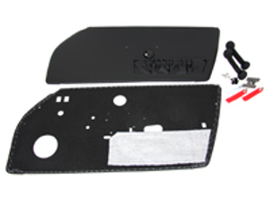 Panneaux de portes RS / RSA / Backdate Style en Vinyle Noir pour Porsche 911 / 912 1965-73